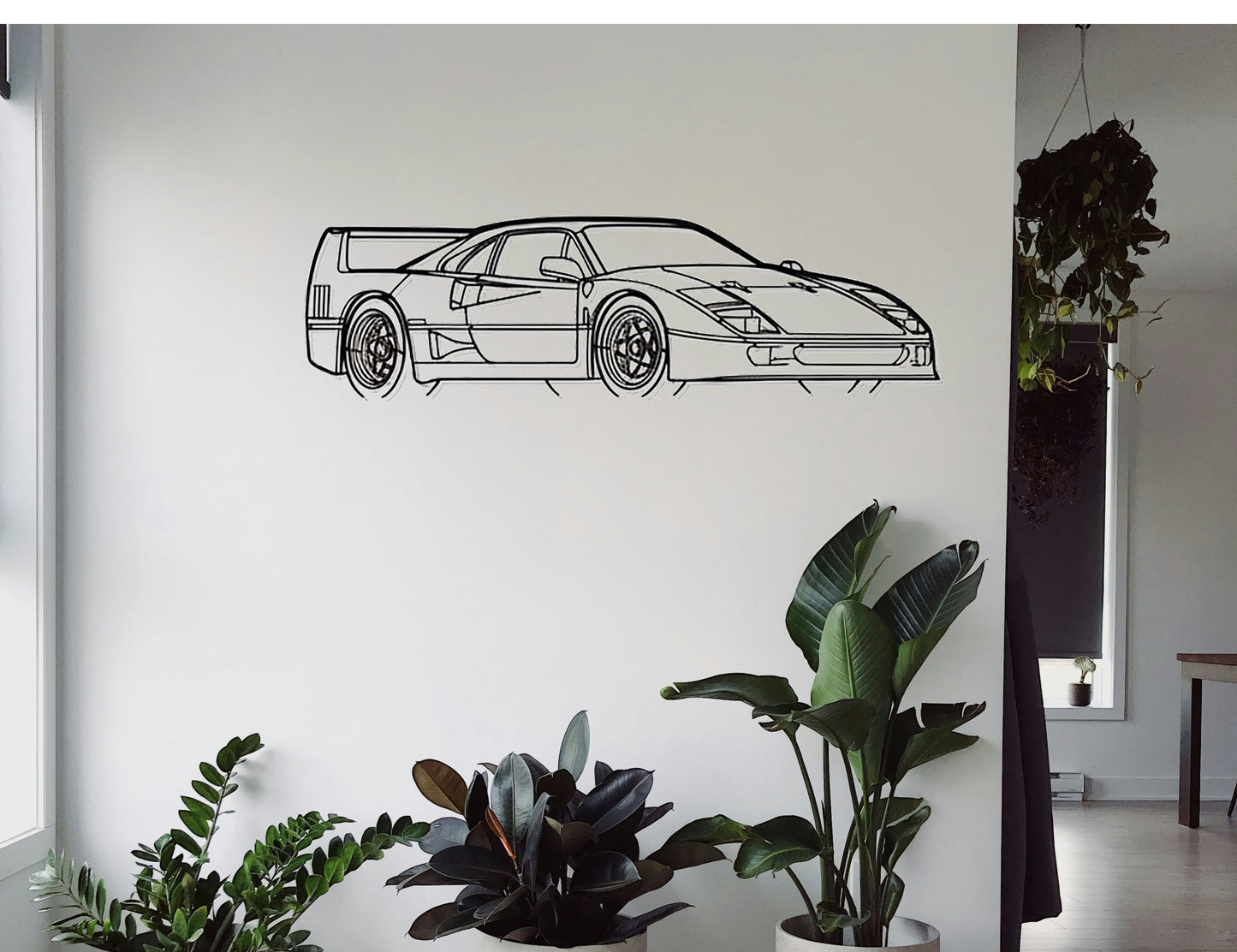 F40 - Metal Wall Art