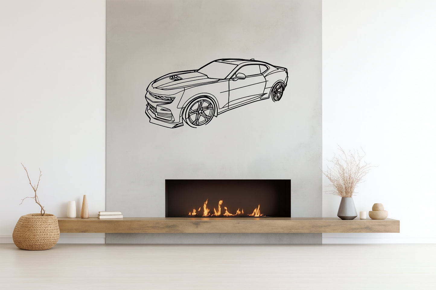 Camaro 1LE 2019 - Metal Wall Art