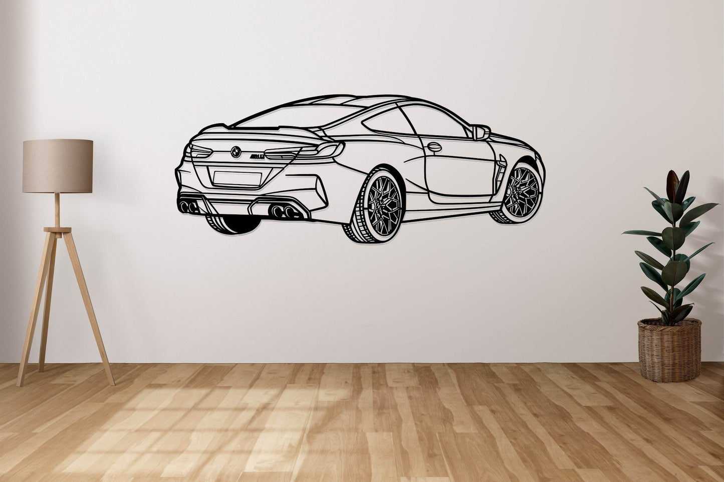 M8 Coupe - Metal Wall Art - Metal Art