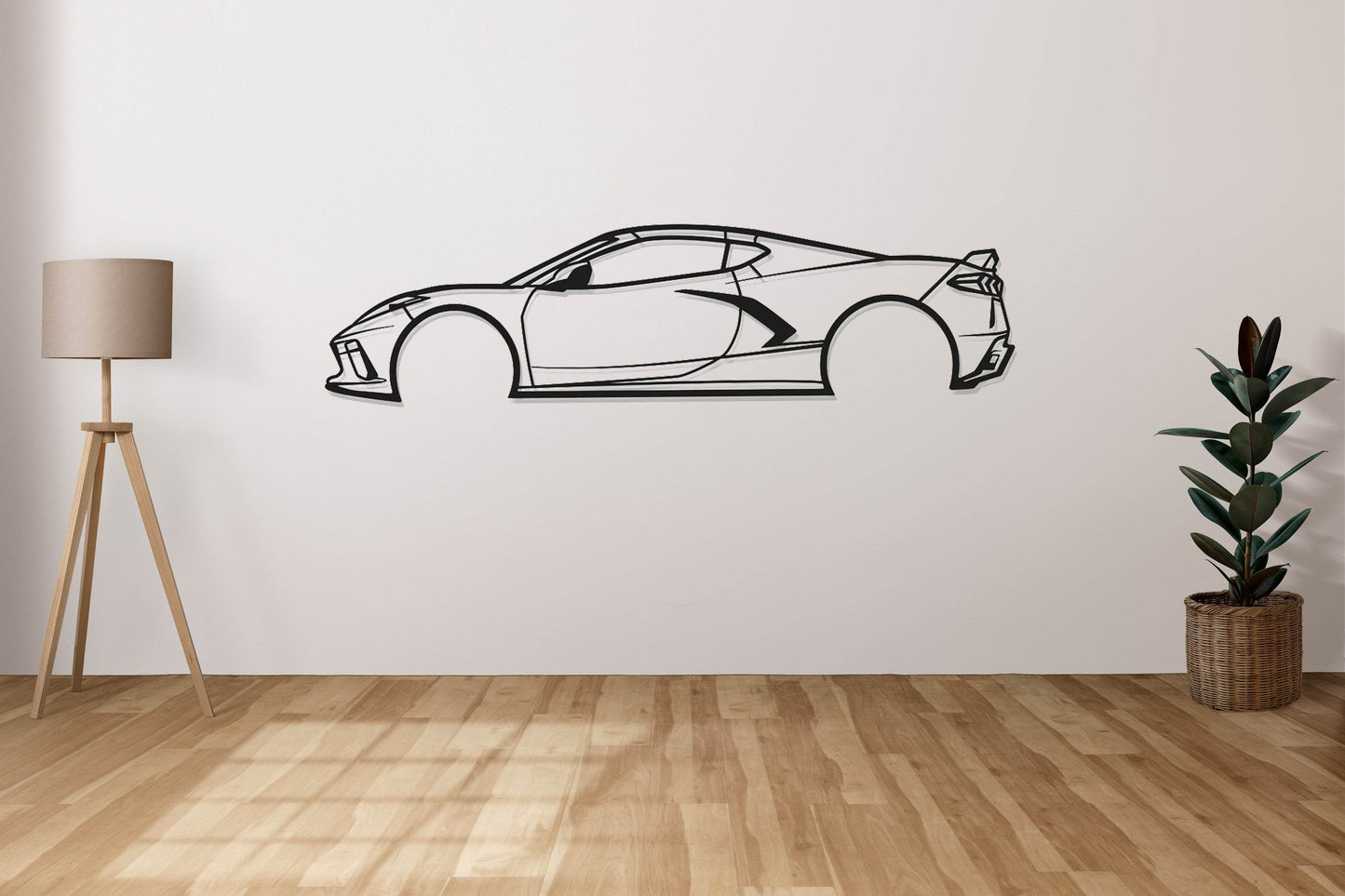 Corvette C8 Stingray - Metal Wall Art - Metal Art