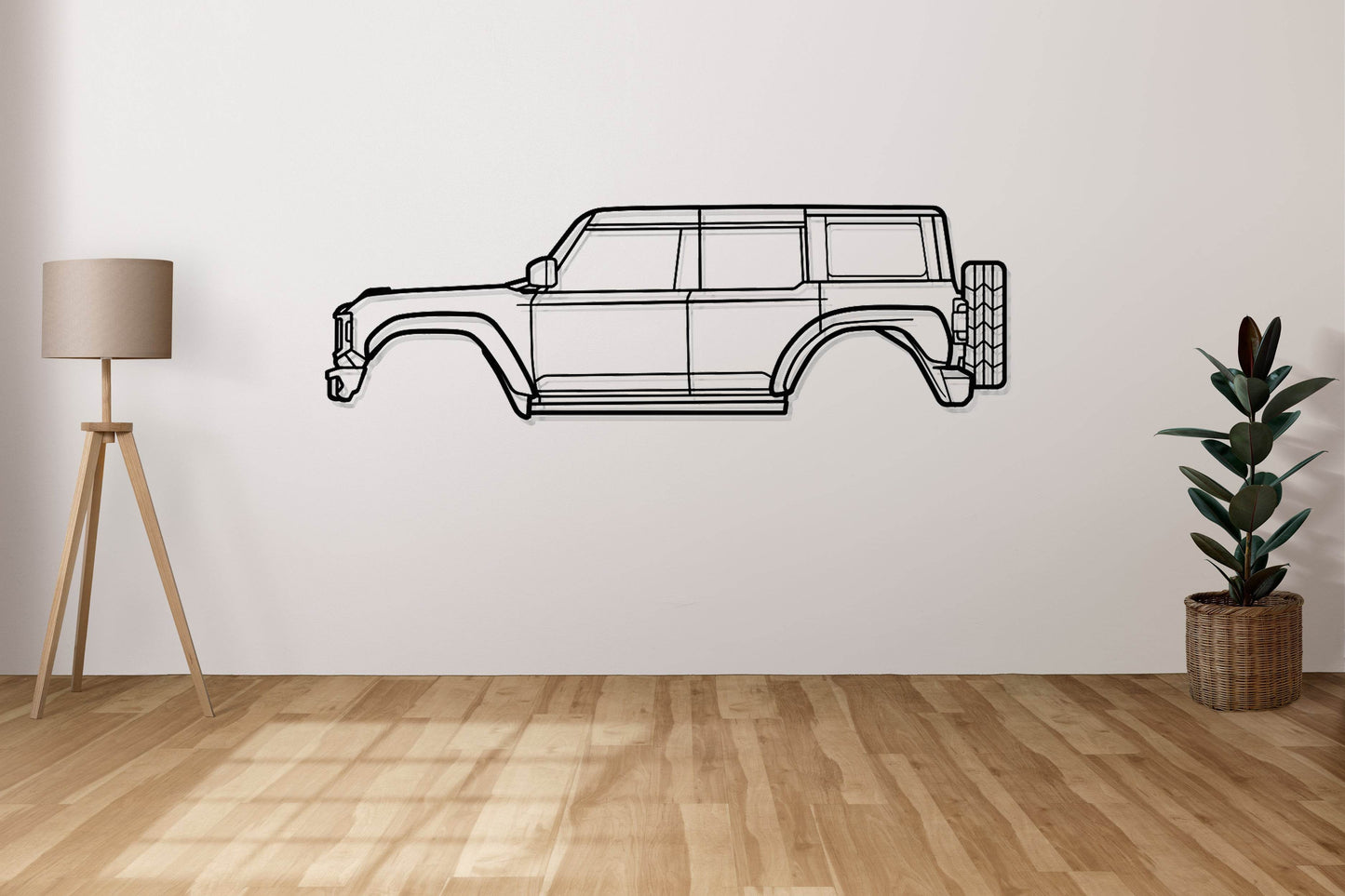 Bronco 4-door - Metal Wall Art - Metal Art