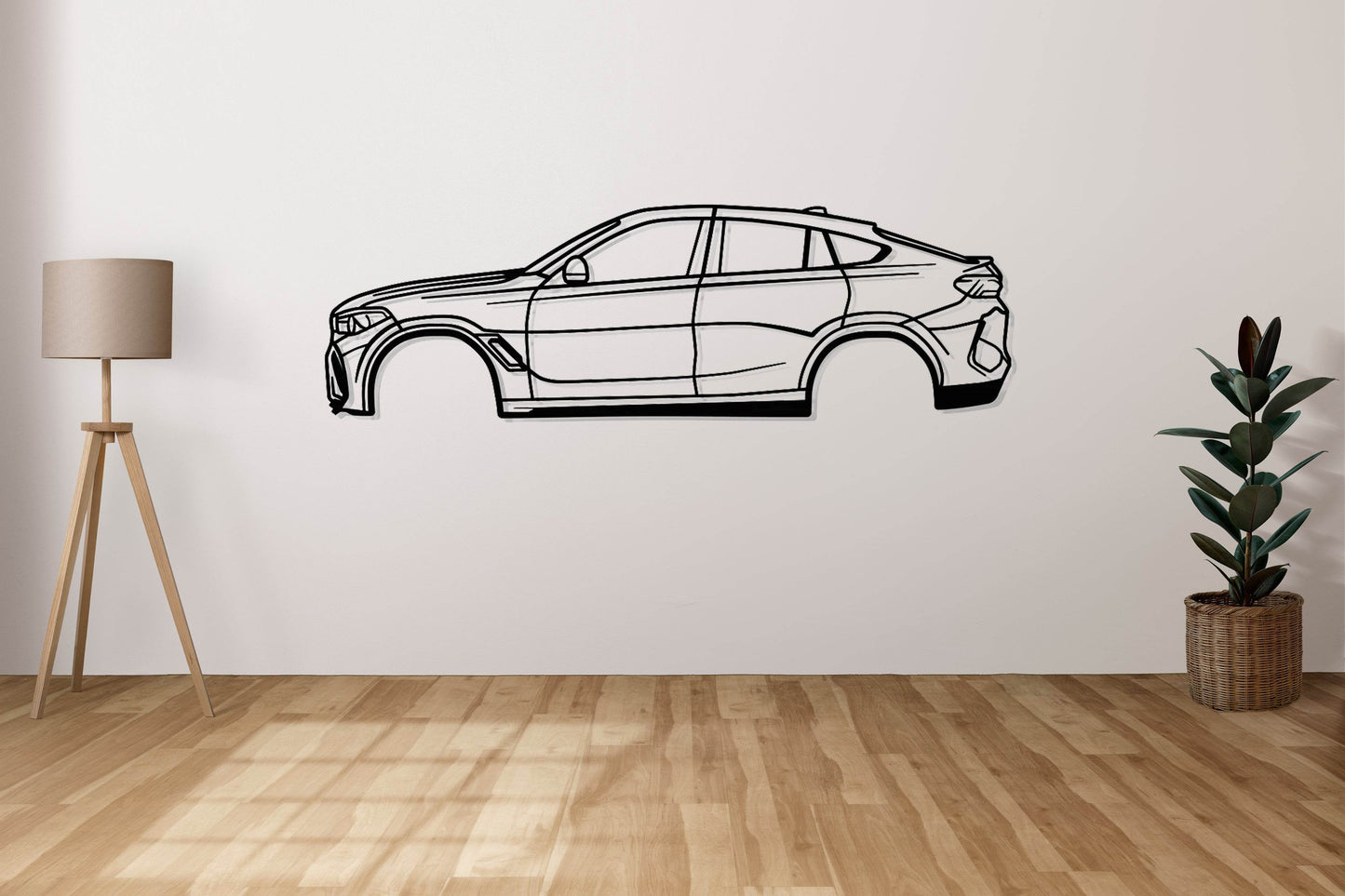 X6 M F96 3rd Gen - Metal Wall Art - Metal Art