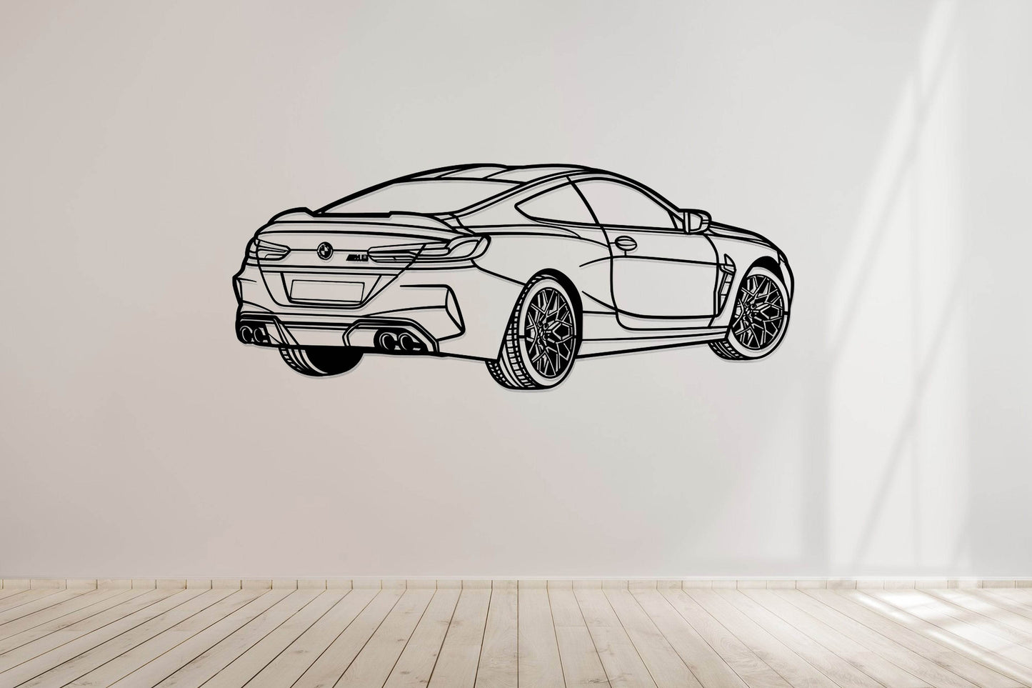 M8 Coupe - Metal Wall Art - Metal Art