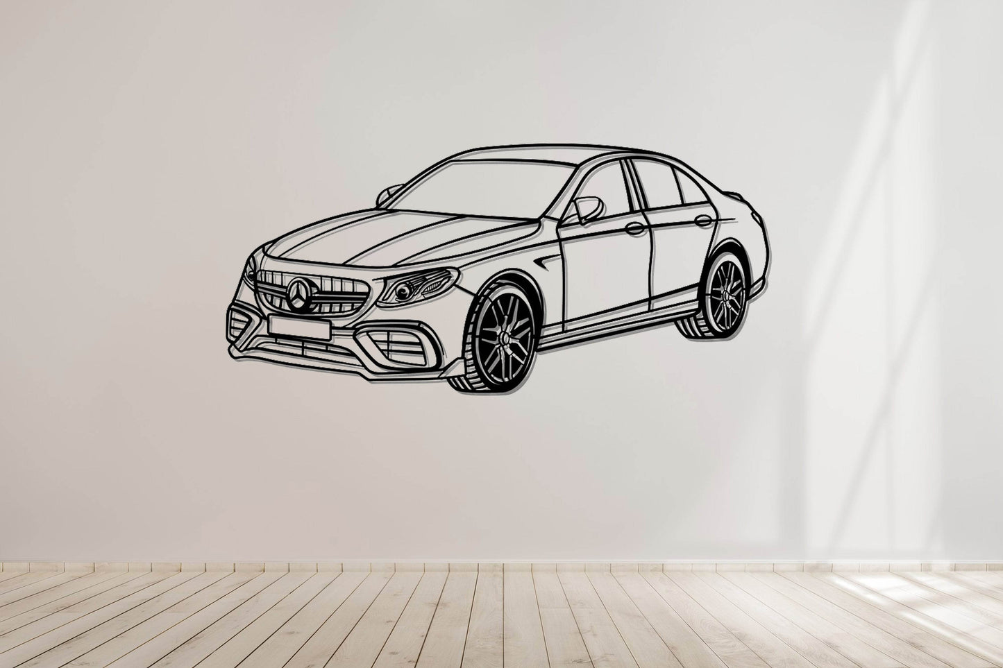 AMG E63 S (W213) - Metal Wall Art - Metal Art