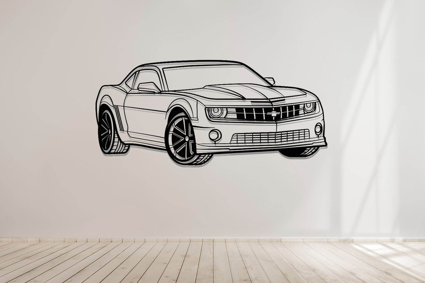 Camaro 5th Gen - Metal Wall Art - Metal Art
