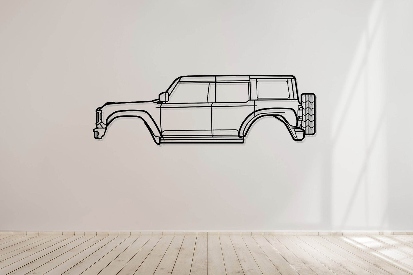 Bronco 4-door - Metal Wall Art - Metal Art