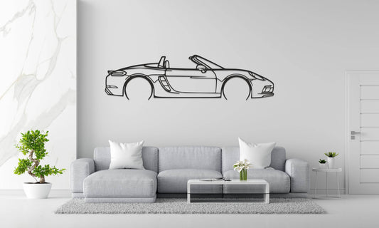 718 Boxster - Metal Wall Art - Metal Art