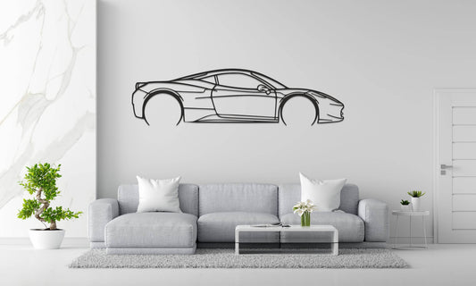 458 Italia - Metal Wall Art - Metal Art