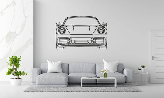 911 Model 992 Front - Metal Wall Art - Metal Art