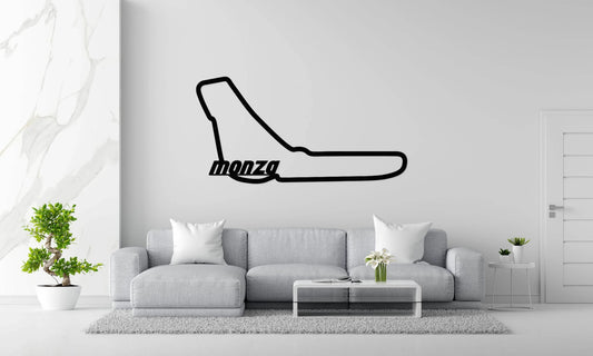 Monza Formula 1 Circuit - Metal Wall Art - Metal Art