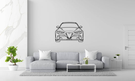 Giulia GTAm - Metal Wall Art - Metal Art