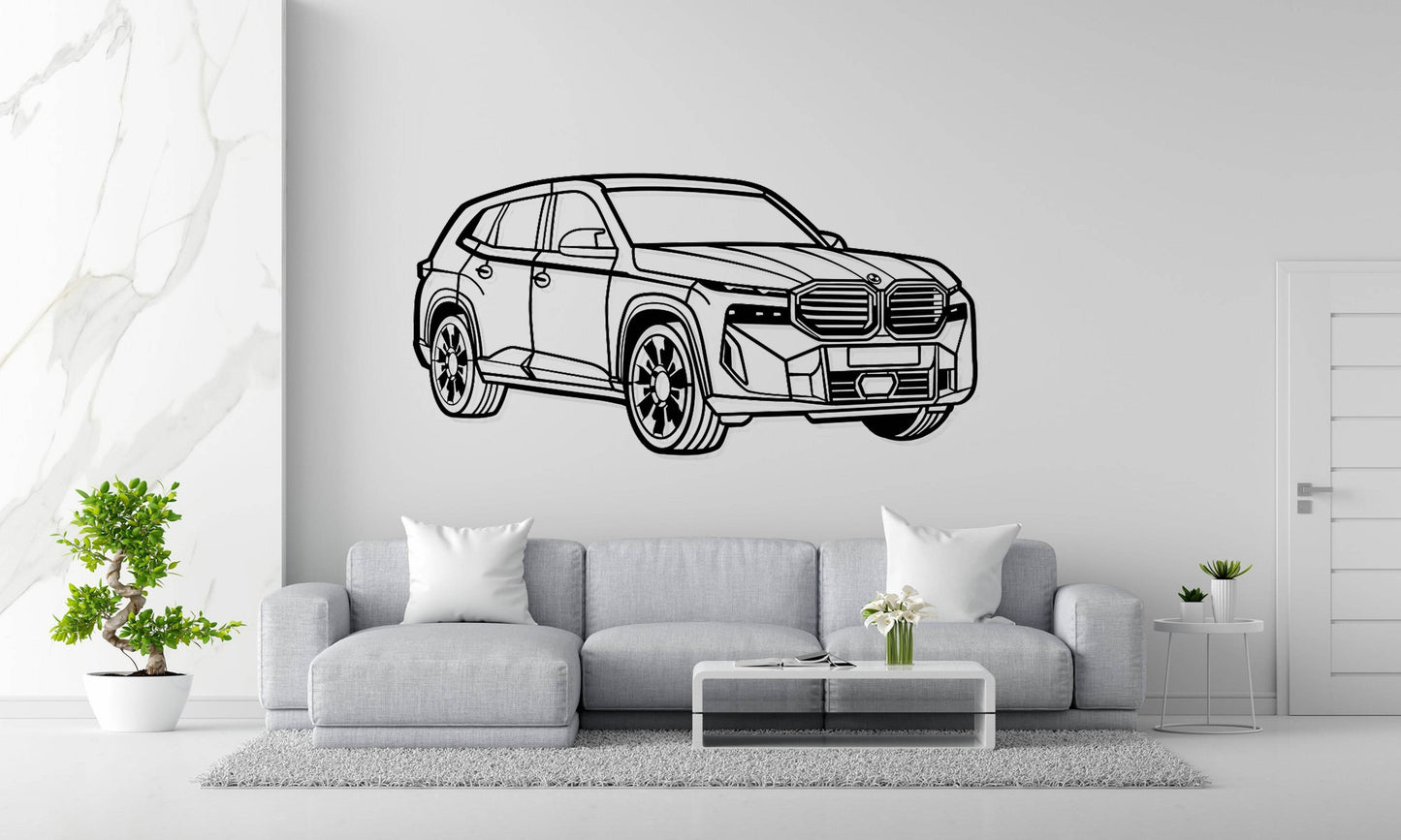 XM 50E Perspective - Metal Wall Art - Metal Art