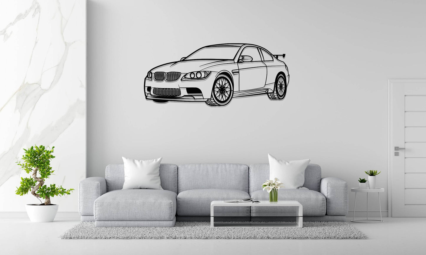 M3 E92 - Metal Wall Art - Metal Art