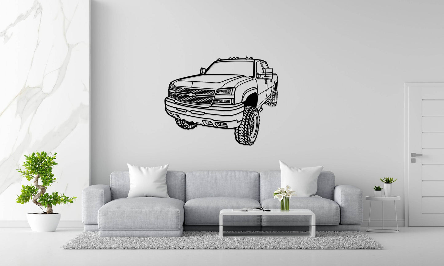 Silverado Perspective - Metal Wall Art - Metal Art