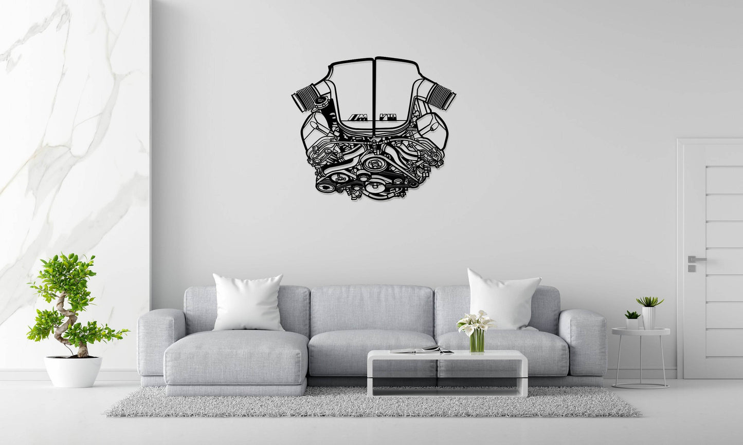S85 V10 - Metal Wall Art - Metal Art