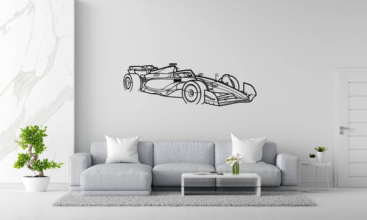 F1 2024 SF-24 - Metal Wall Art - Metal Art