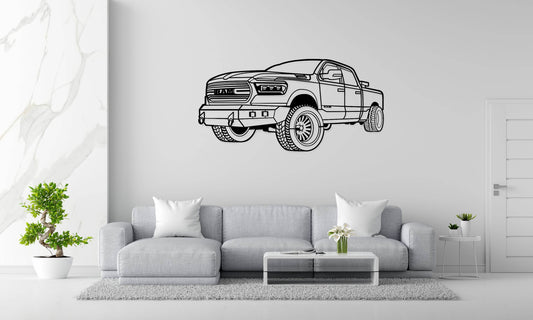 RAM 1500 - Metal Wall Art - Metal Art