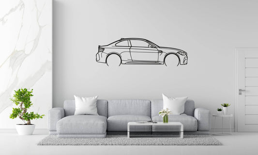 M2 F87 - Metal Wall Art - Metal Art