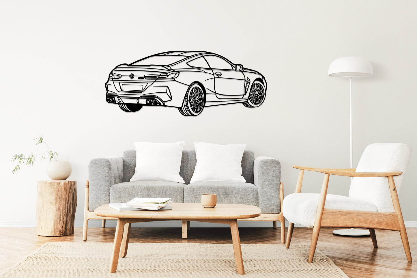 M8 Coupe - Metal Wall Art - Metal Art