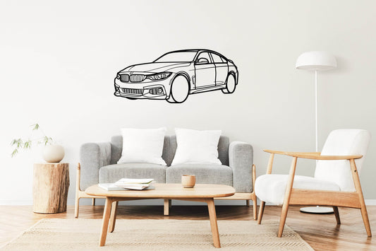BMW 440i Grand Coupe - Metal Wall Art - Metal Art