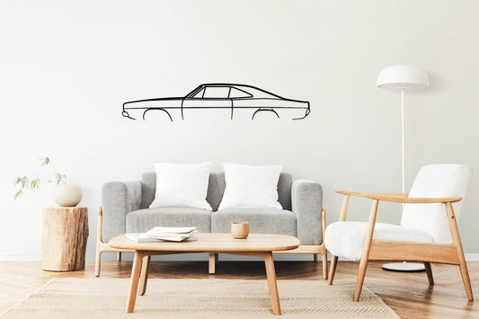 Charger 1969 - Metal Wall Art - Metal Art