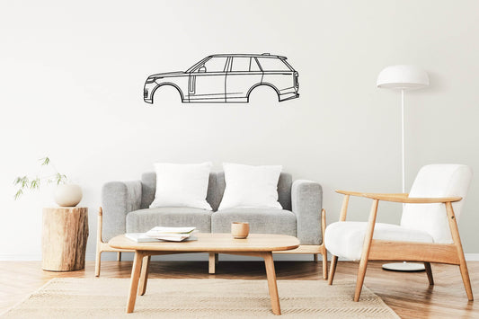 2022 Range Rover - Metal Wall Art - Metal Art