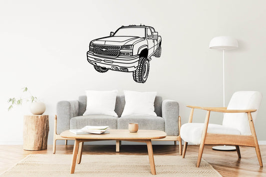 Silverado Perspective - Metal Wall Art - Metal Art