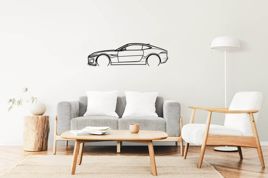 F Type P300 - Metal Wall Art - Metal Art