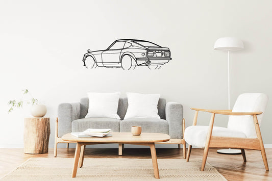 240Z 1972 - Metal Wall Art - Metal Art