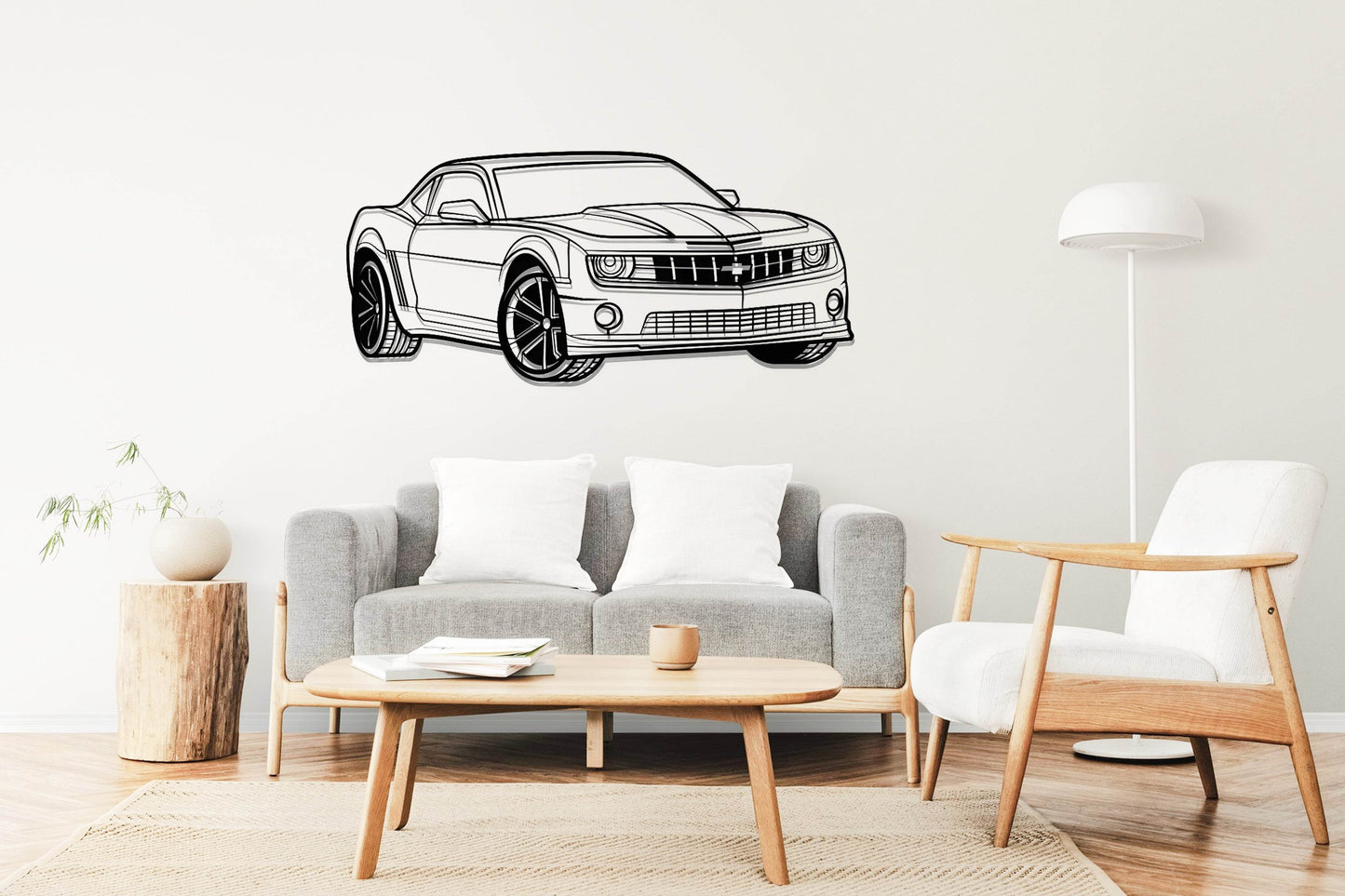 Camaro 5th Gen - Metal Wall Art - Metal Art