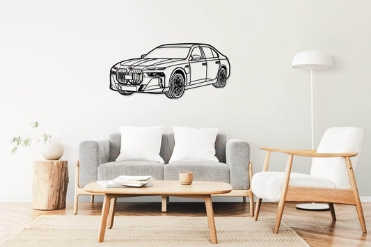 M760 XDrive Limousine - Metal Wall Art - Metal Art