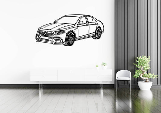 AMG E63 S (W213) - Metal Wall Art - Metal Art