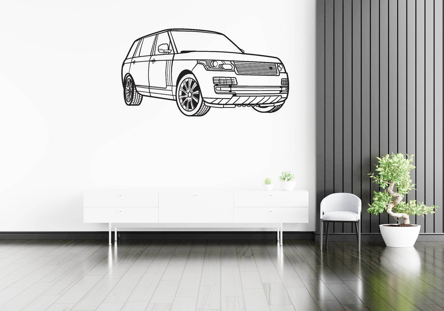 Range Rover - Metal Wall Art - Metal Art