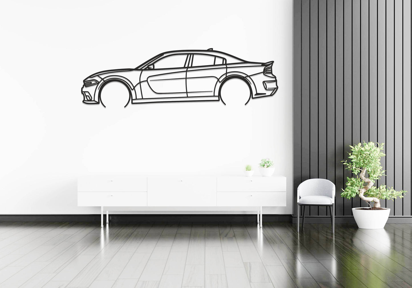 Charger - Metal Wall Art - Metal Art