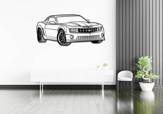Camaro 5th Gen - Metal Wall Art - Metal Art