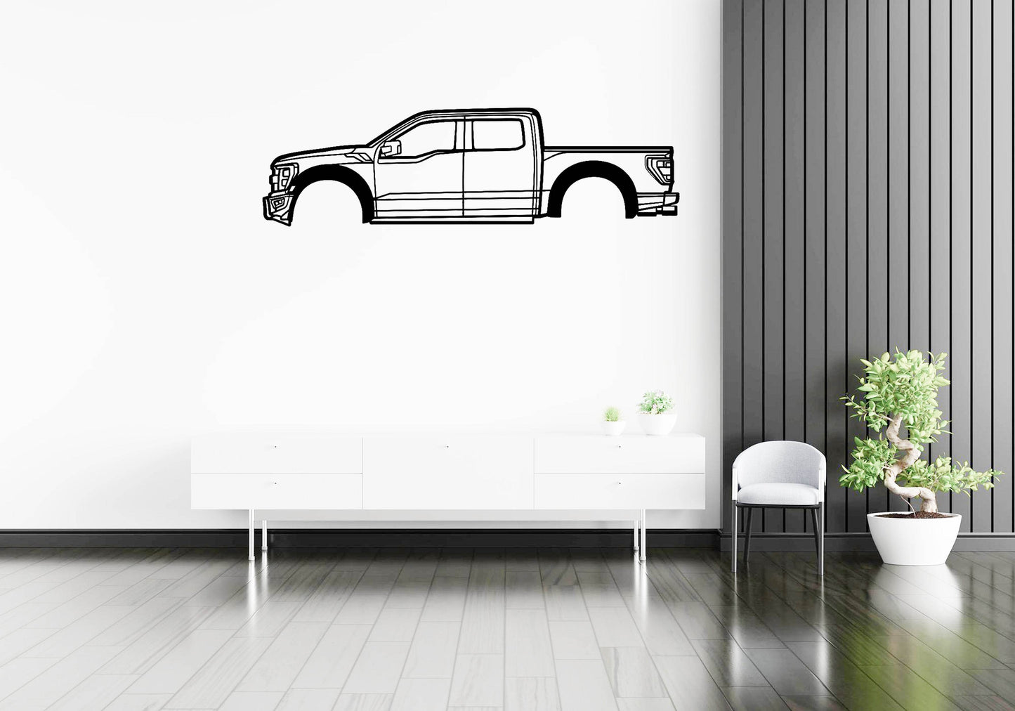 F-150 Raptor 3rd Gen - Metal Wall Art - Metal Art
