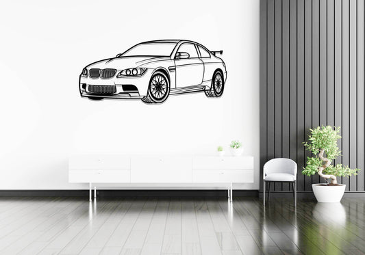 M3 E92 - Metal Wall Art - Metal Art