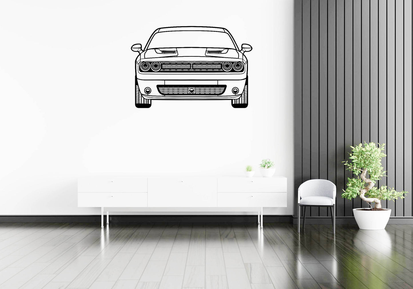Challenger Front - Metal Wall Art - Metal Art