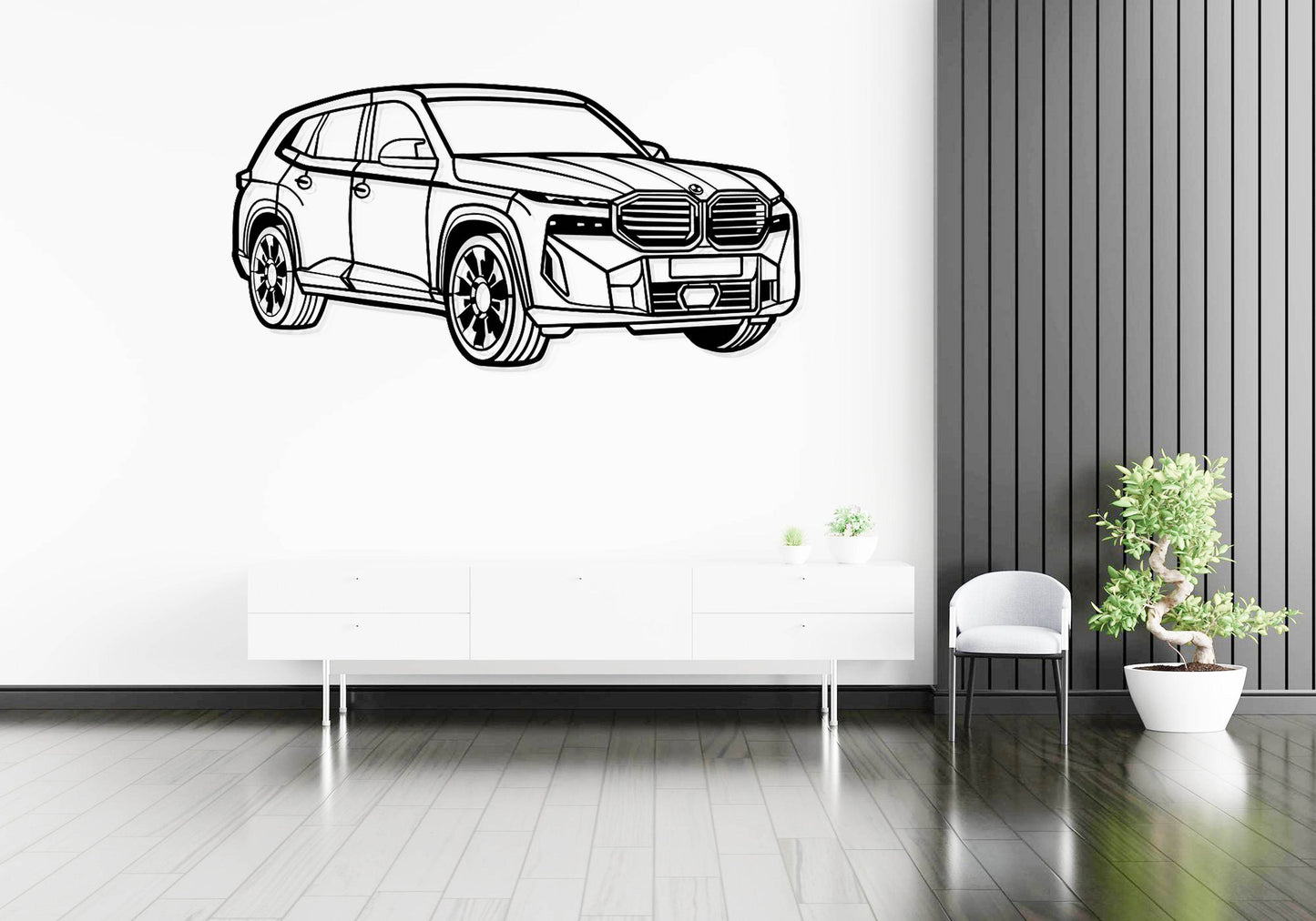 XM 50E Perspective - Metal Wall Art - Metal Art