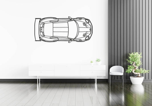 911 GT2 RS - Metal Wall Art - Metal Art