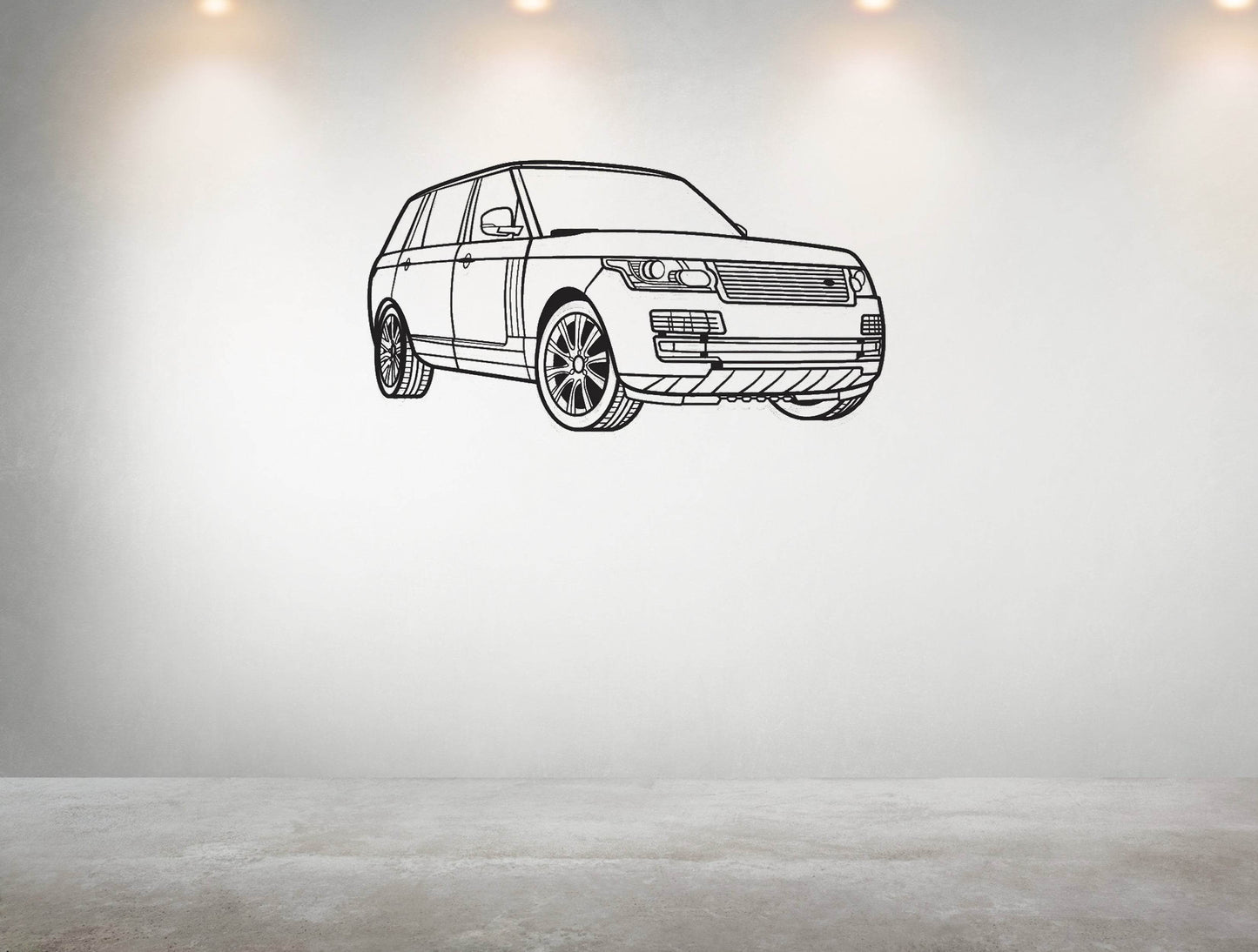 Range Rover - Metal Wall Art - Metal Art