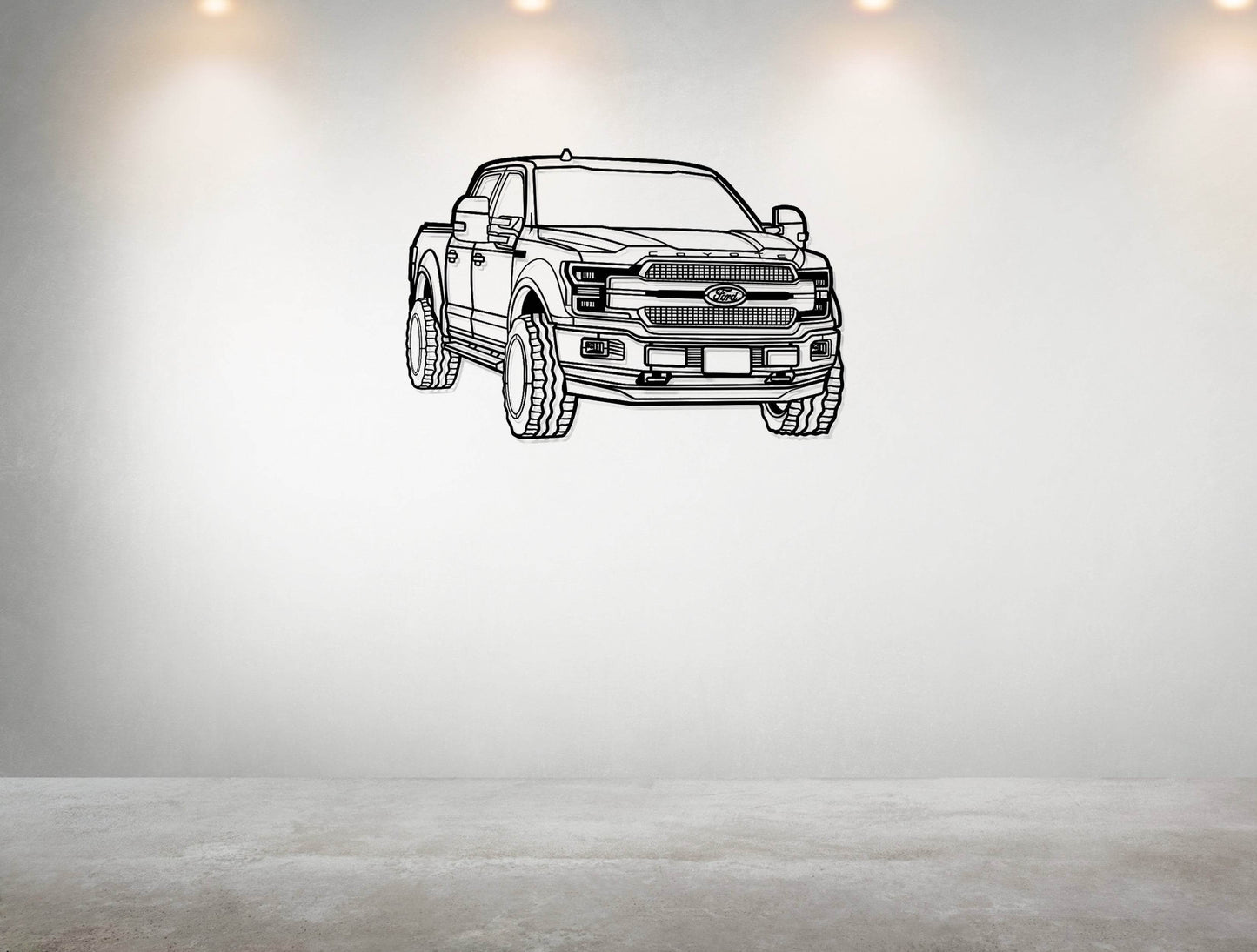 F-150 Perspective - Metal Wall Art - Metal Art