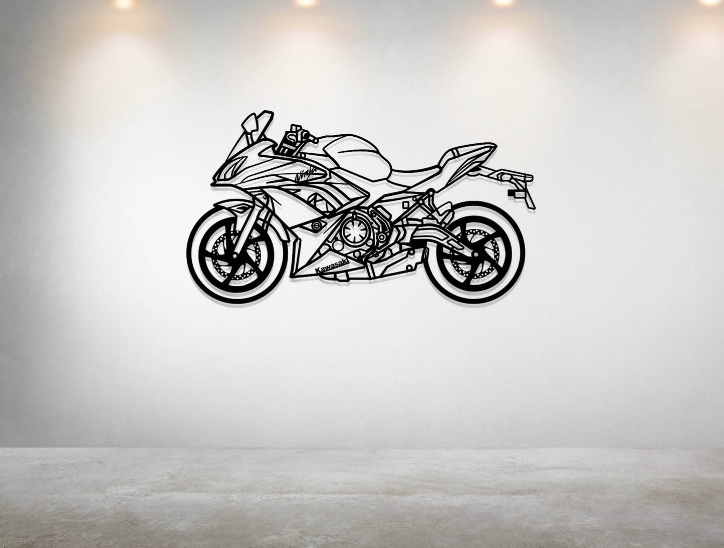 Ninja EX650M - Metal Wall Art - Metal Art
