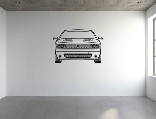 Challenger Front - Metal Wall Art - Metal Art