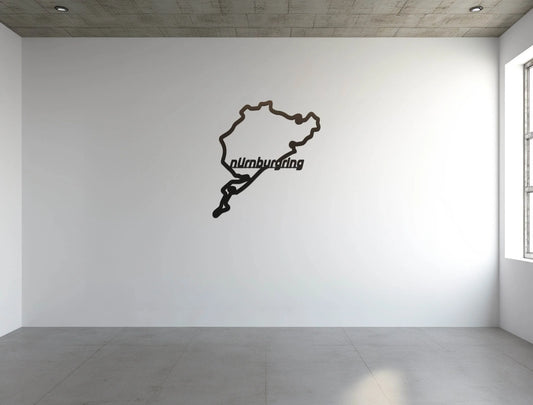 Nurburgring Metal Circuit - Metal Wall Art - Metal Art