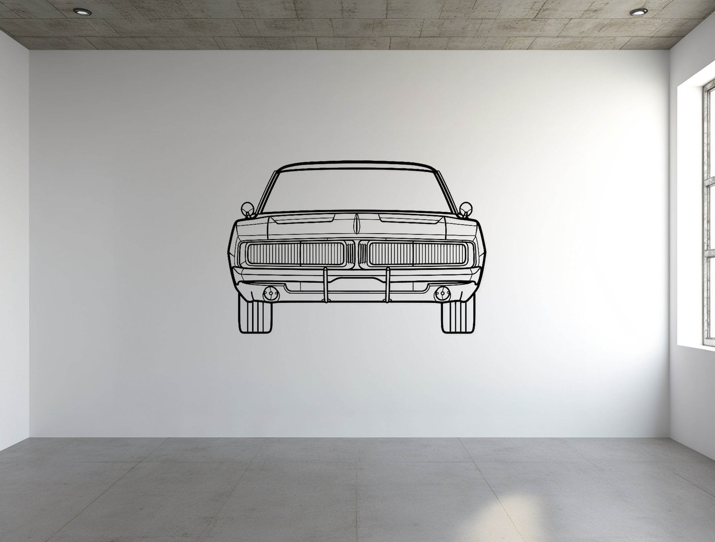 Charger 1969 - Metal Wall Art - Metal Art