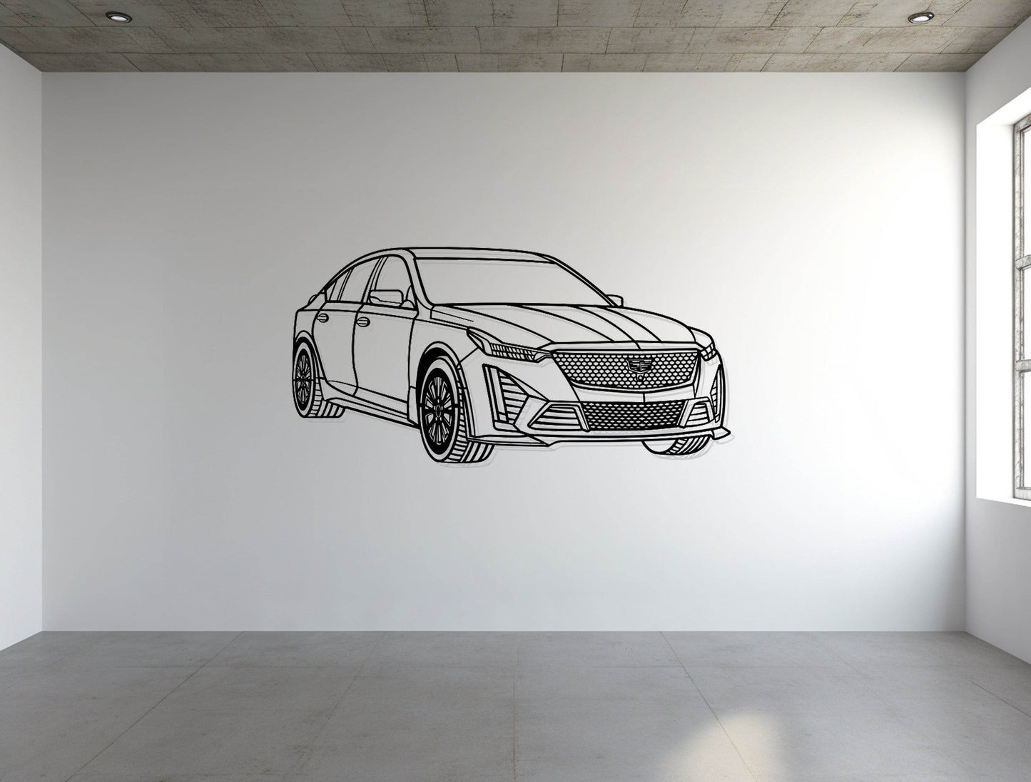 CT5-V Blackwing Perspective - Metal Wall Art - Metal Art