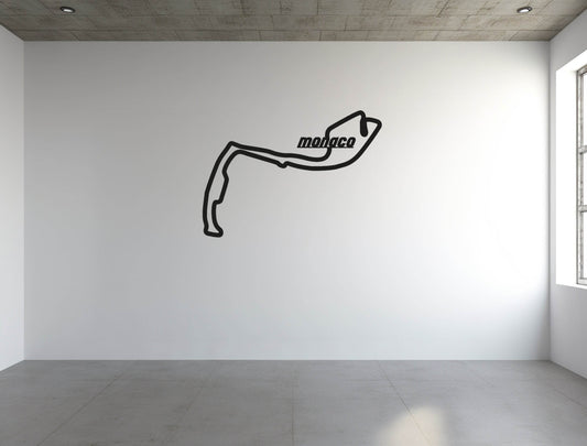 Monaco Formula 1 Circuit - Metal Wall Art - Metal Art