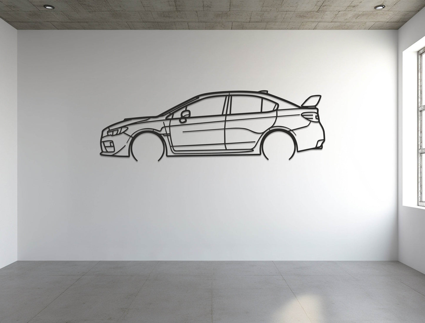 WRX STI - Metal Wall Art - Metal Art