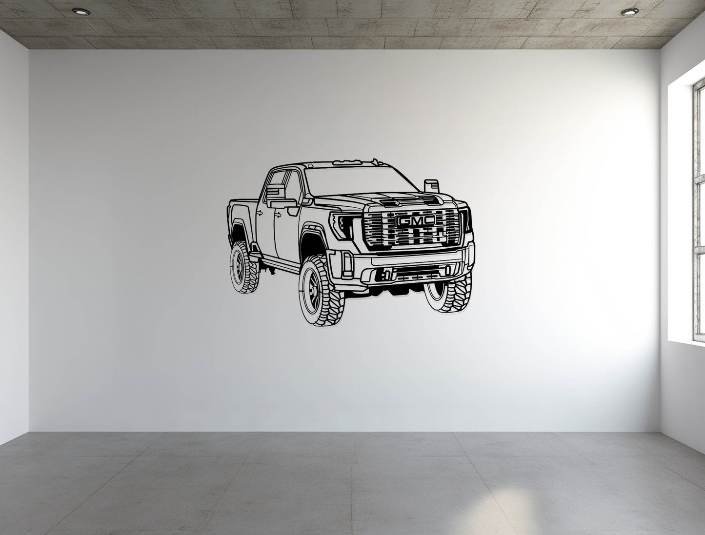 Sierra 2500 Denali - Metal Wall Art - Metal Art